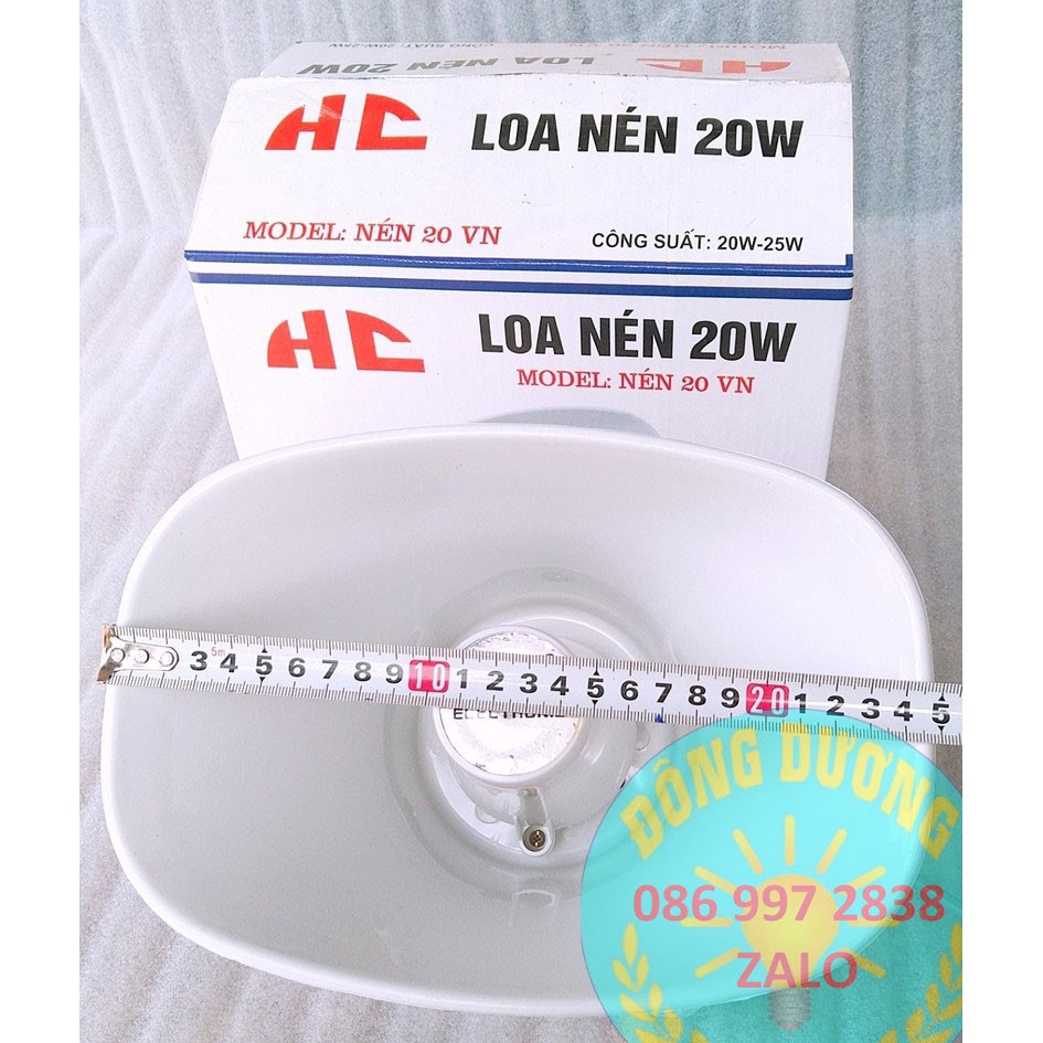 LOA PHÓNG THANH 20W HC - LOA NÉN 20W