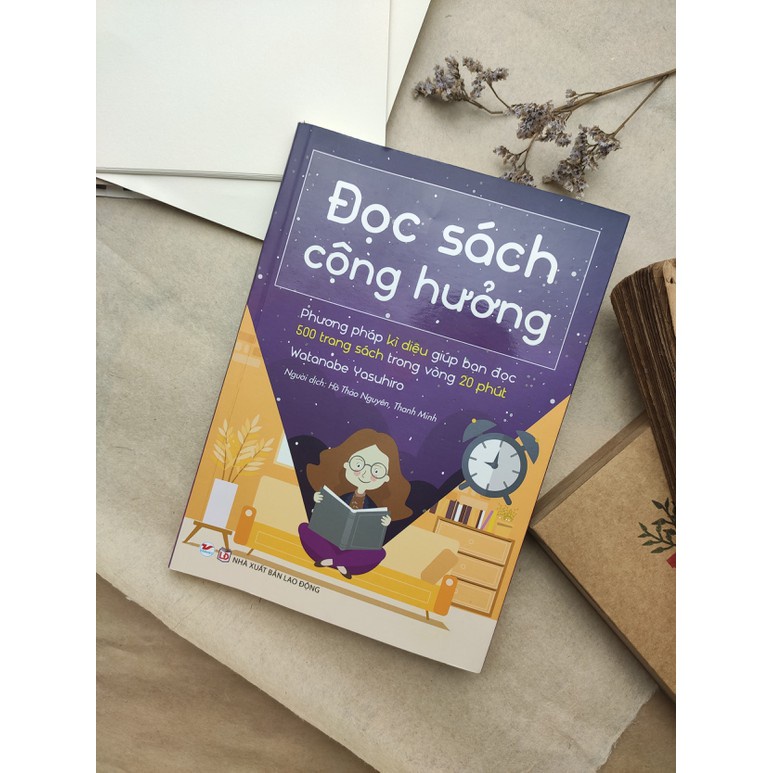 Sách - Đọc Sách Cộng Hưởng - Phương Pháp Kỳ Diệu Giúp Bạn Đọc 500 Trang Sách Trong Vòng 20 Phút - Tân Việt