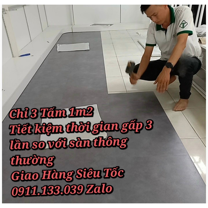 Sàn nhựa giả gỗ, giả thảm, sàn xi măng