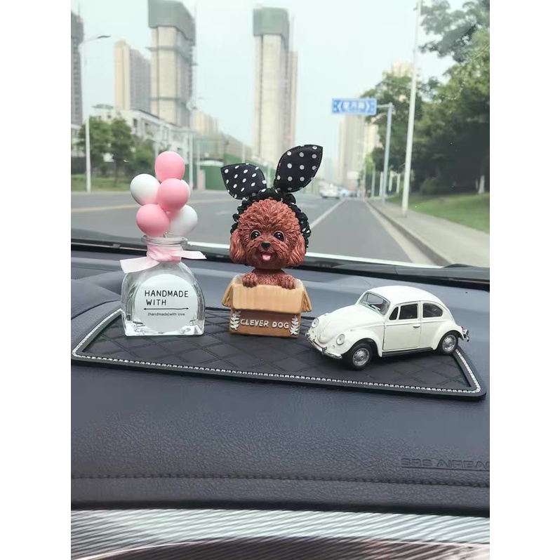 Trang Trí Taplo Ô Tô, Xe Hơi, Bàn Làm Việc, Bàn Học, Phòng Khách Cún Con Dễ Thương