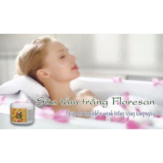 Kem Tắm Trắng Floresan 450gr