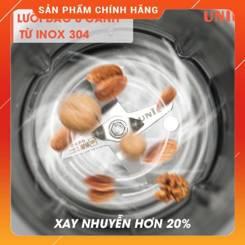 Máy làm sữa hạt Unie V8S 10 chức năng nấu đa dạng Hàng chính hãng