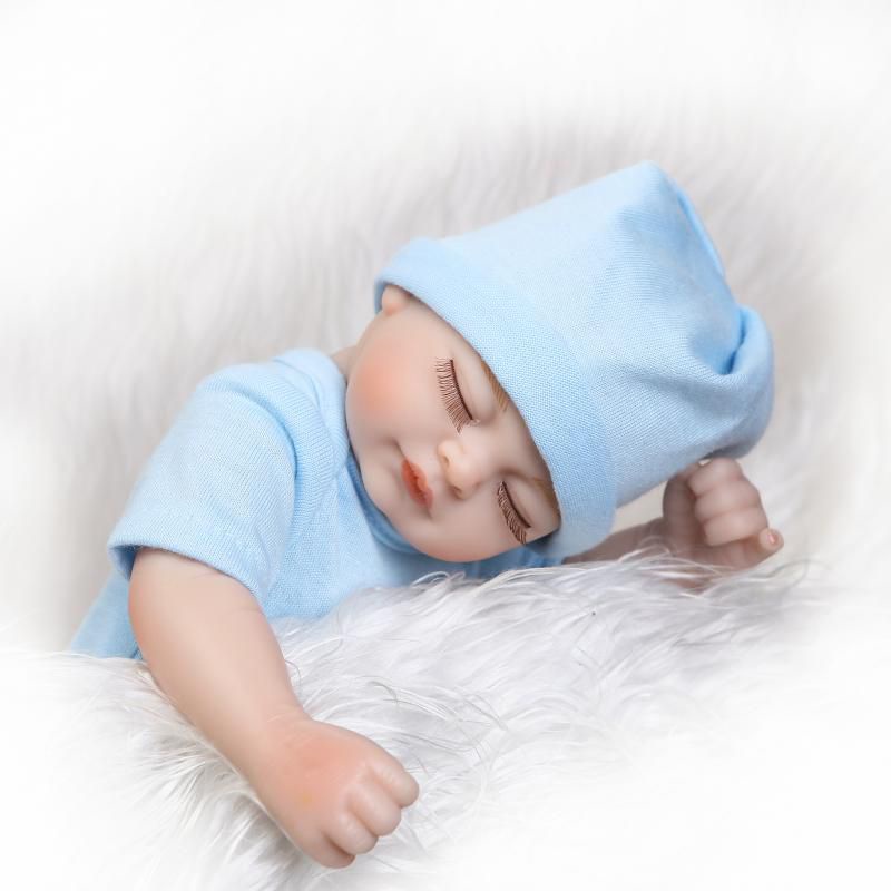 Búp Bê Em Bé Sơ Sinh Bằng Silicone 10 &quot;/ 25cm