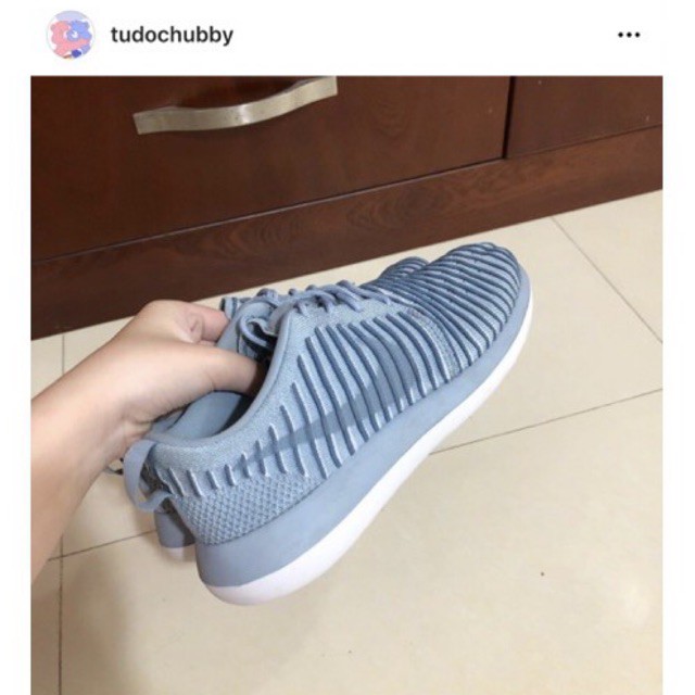 Giày Nik.e Roshe Run Flyknit auth - mang đúng 1 lần - như mới