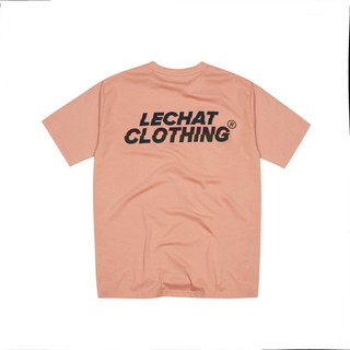 ÁO THUN PHẢN QUANG LOGO LECHAT MÀU HỒNG
