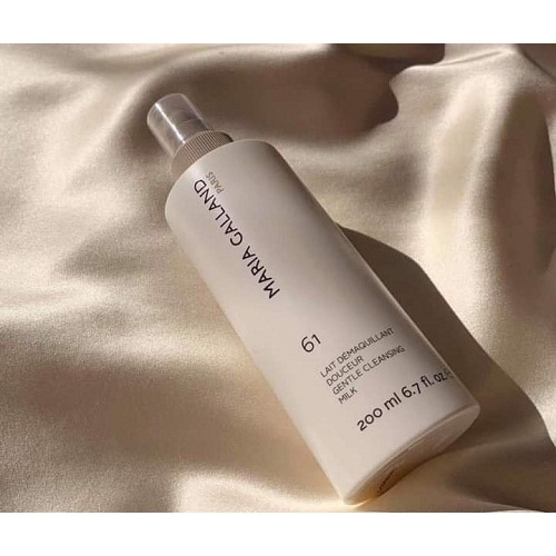 Sữa rửa mặt cho da thường, khô, nhạy cảm và lão hóa MARIA GALLAND 61 Gentle Cleansing Milk 200ml