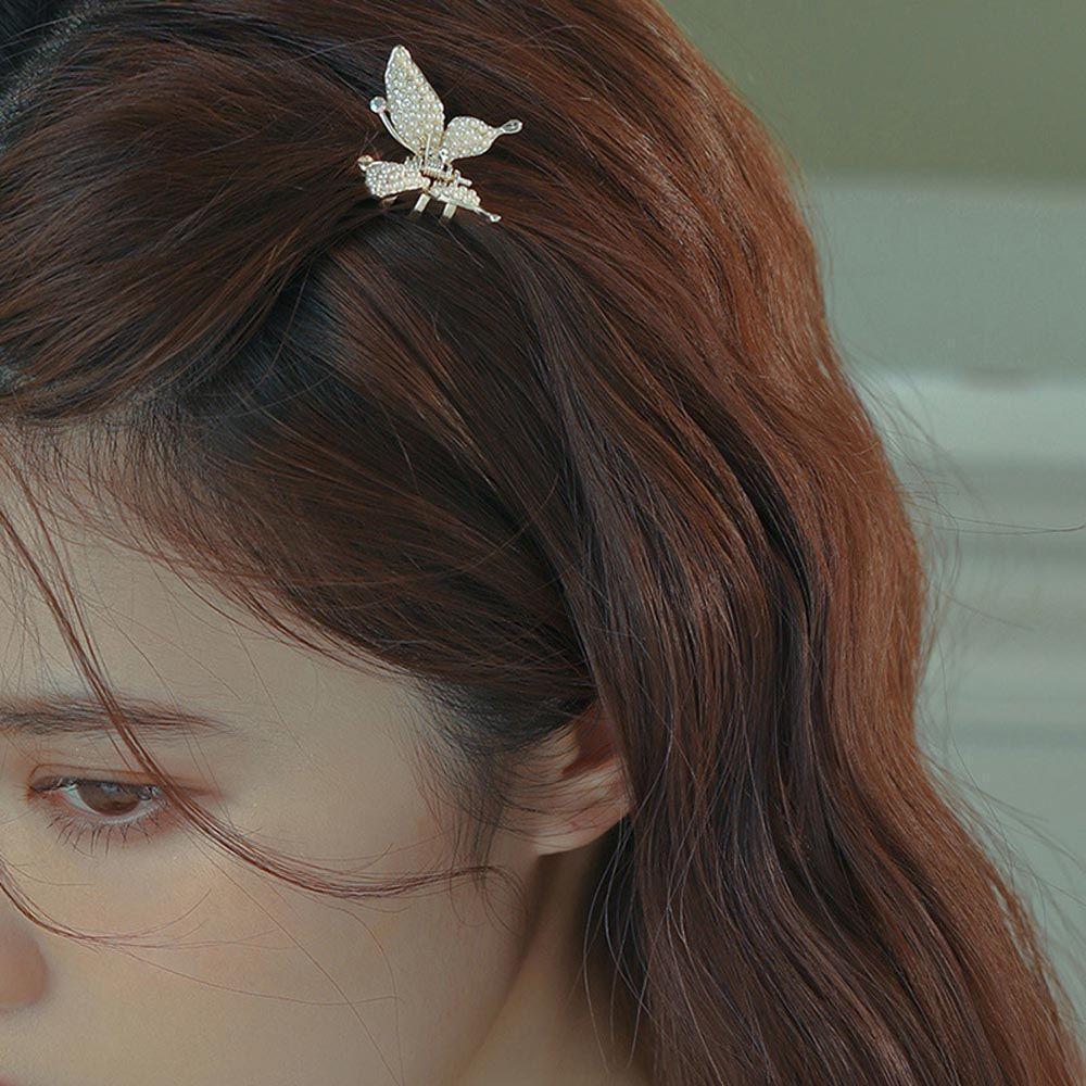 Kẹp Tóc Bướm / Cua / Cá Mập Phong Cách Vintage Hợp Thời Trang Dành Cho Bạn Nữ VANES1