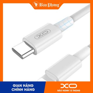 Cáp sạc nhanh pd 18w typec to lightning xo - nb113