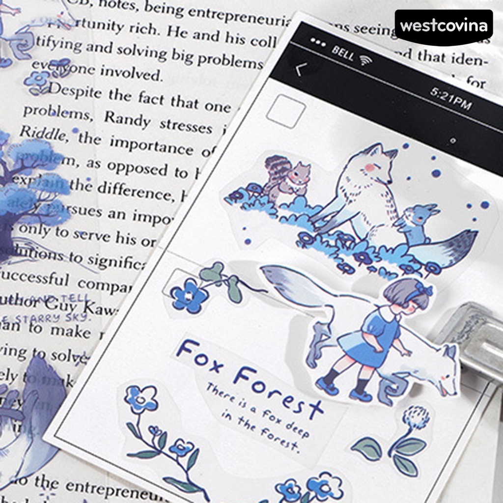 [Hot]✍Miếng Dán PET Đa Năng Tiện Dụng Trang Trí Túi Xách/Nhật Ký