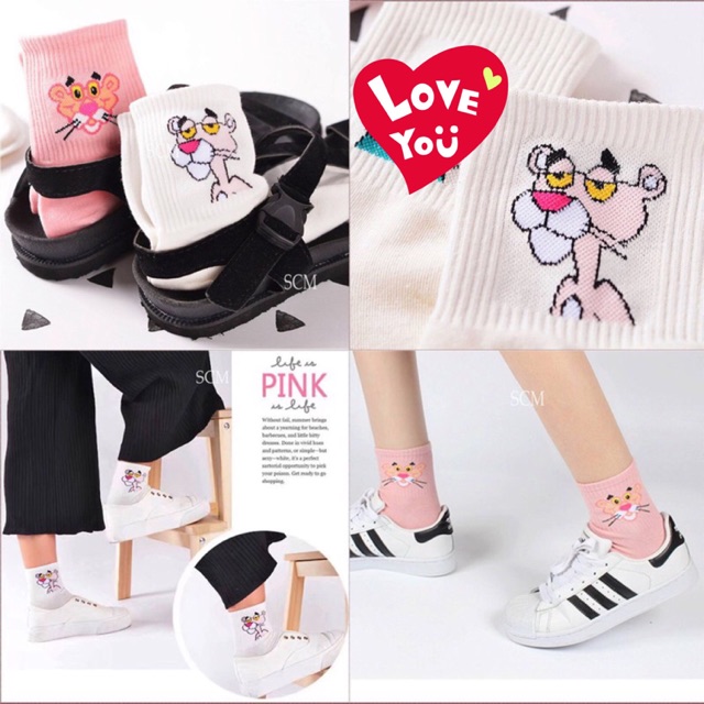 Tất cao cổ hình hoa quả cực cute phong cách Hàn Quốc