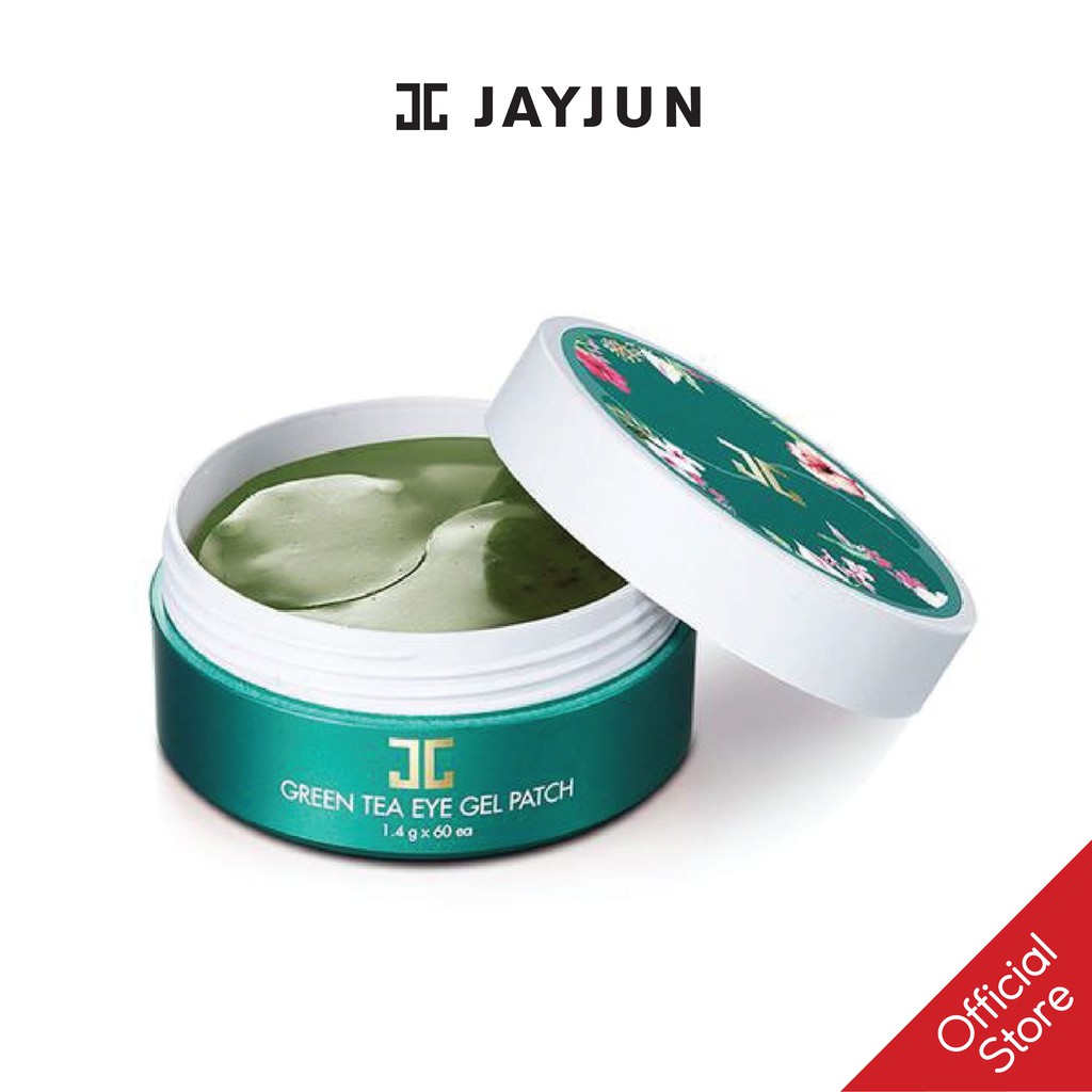 [Mã COSDEP -8% ĐH250k]Mặt Nạ Mắt Chiết Xuất Trà Xanh Chống Thâm Jayjun Green Tea Eye Gel Patch 60 miếng 350g
