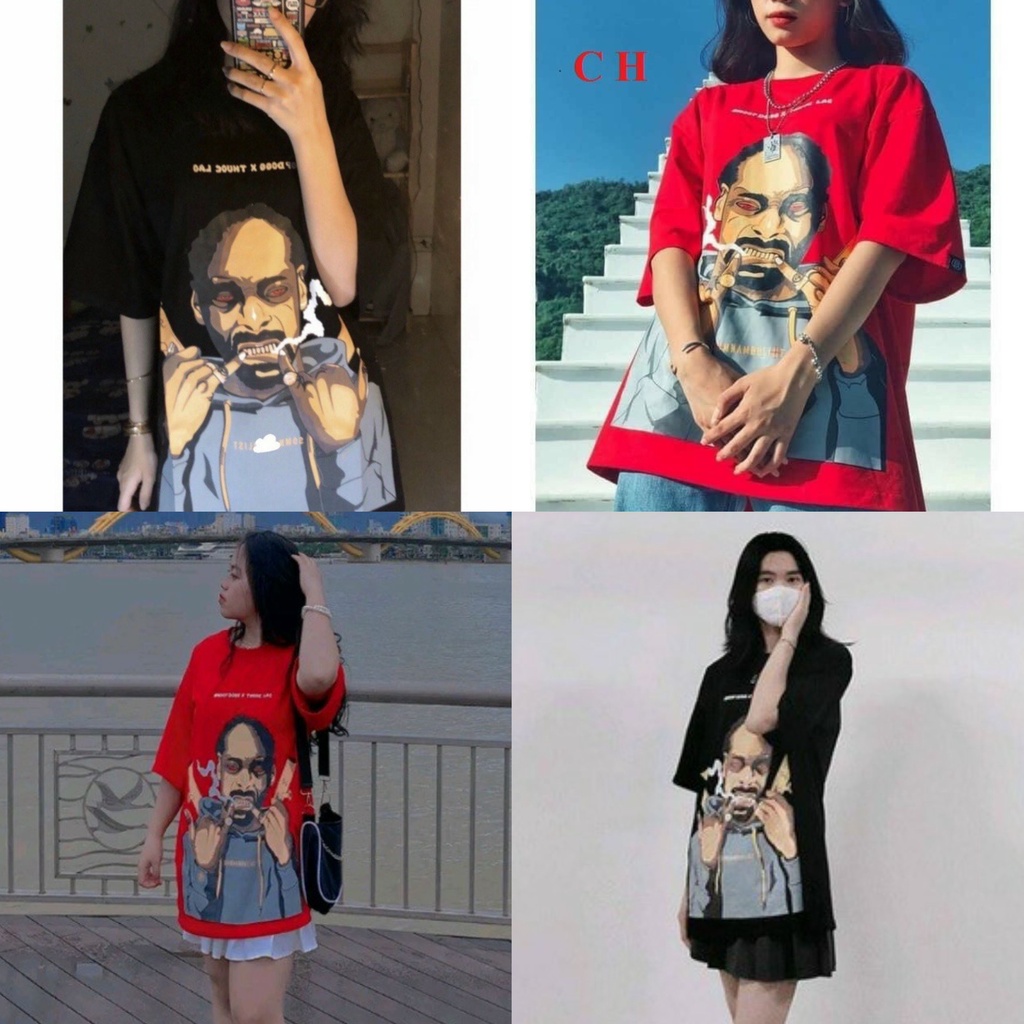 Áo thun Tay Lỡ phông rộng Nam Nữ Unisex In Hình T-LÀO dễ thương