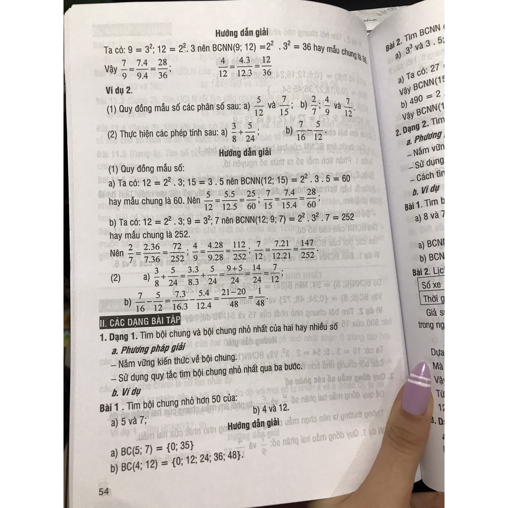Sách - Hướng dẫn học và giải các dạng bài tập toán 6 tập 1 (Bám Sát SGK Kết Nối Tri Thức Với Cuộc Sống )