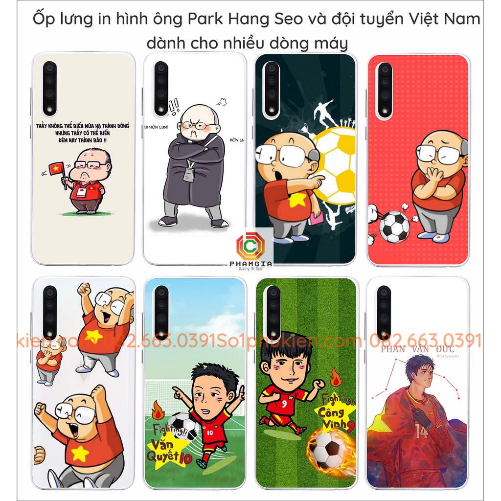 Ốp lưng in hình ông park hang seo dành cho iphone, samsung, oppo, vivo, vsmart, ..