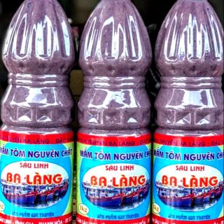 Mắm tôm ba làng chính hiệu