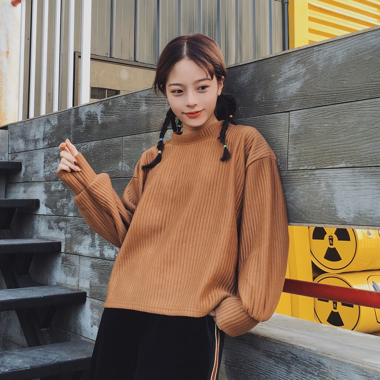 Áo len ulzzang kiểu dáng diu dàng nữ tính | BigBuy360 - bigbuy360.vn