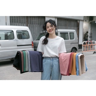 Áo thun 3158 basic trơn chất cotton khô Mitstore