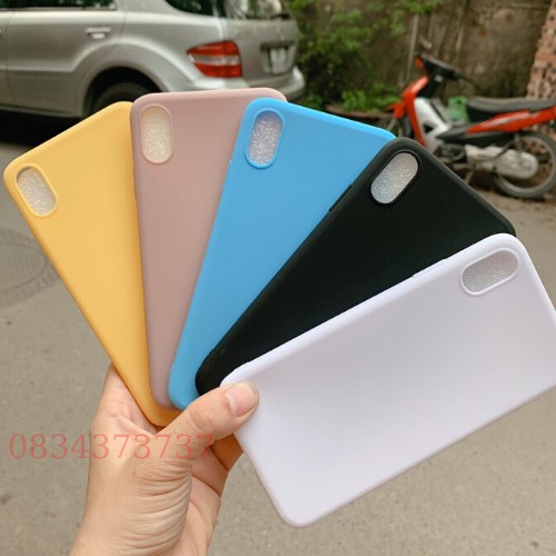 Xả kho lỗ vốn ốp dẻo trơn cho máy iphone samsung oppo có bảng mã ốp shop giao màu ngẫu nhiên,chọn màu ib shop