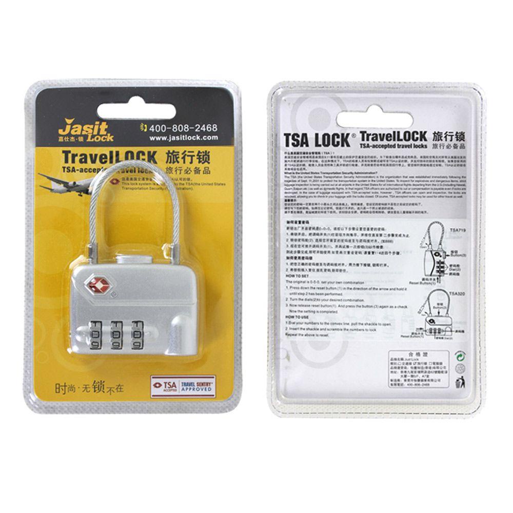 KUNHEV Ổ Khóa 3 Số Chống Trộm Chất Lượng Cao