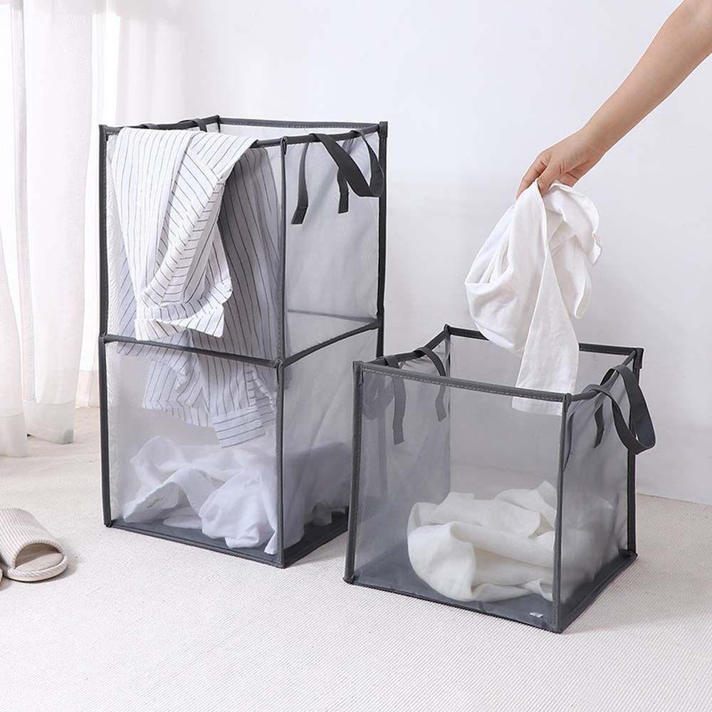 Giỏ Lưới Đựng Đồ Giặt Có Thể Gập Lại Nhiều Màu Sắc Tiện Dụng