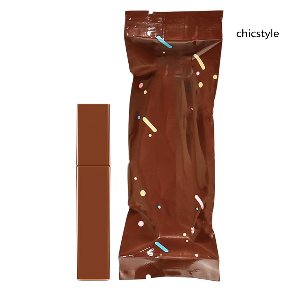 (Hàng Mới Về) Son Lì Chống Nước Lâu Phai Thiết Kế Vỏ Son Hình Thanh Socola Độc Đáo | BigBuy360 - bigbuy360.vn