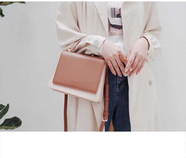 - MICOAH - Túi Đeo Chéo Nắp Vuông Micocah hot nhất 2020