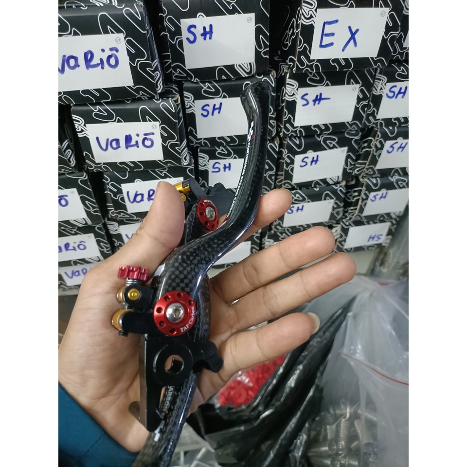 Tay thắng CRG cacbon lắp Exciter, Winner, Vario