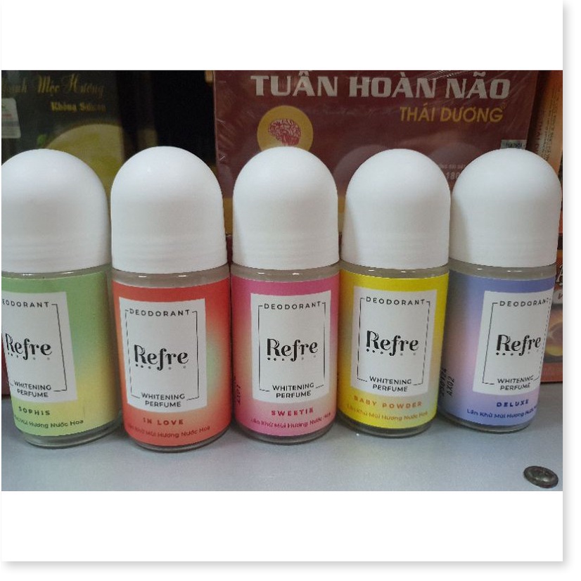 Lăn Khử Mùi Refre Whitening 40ml