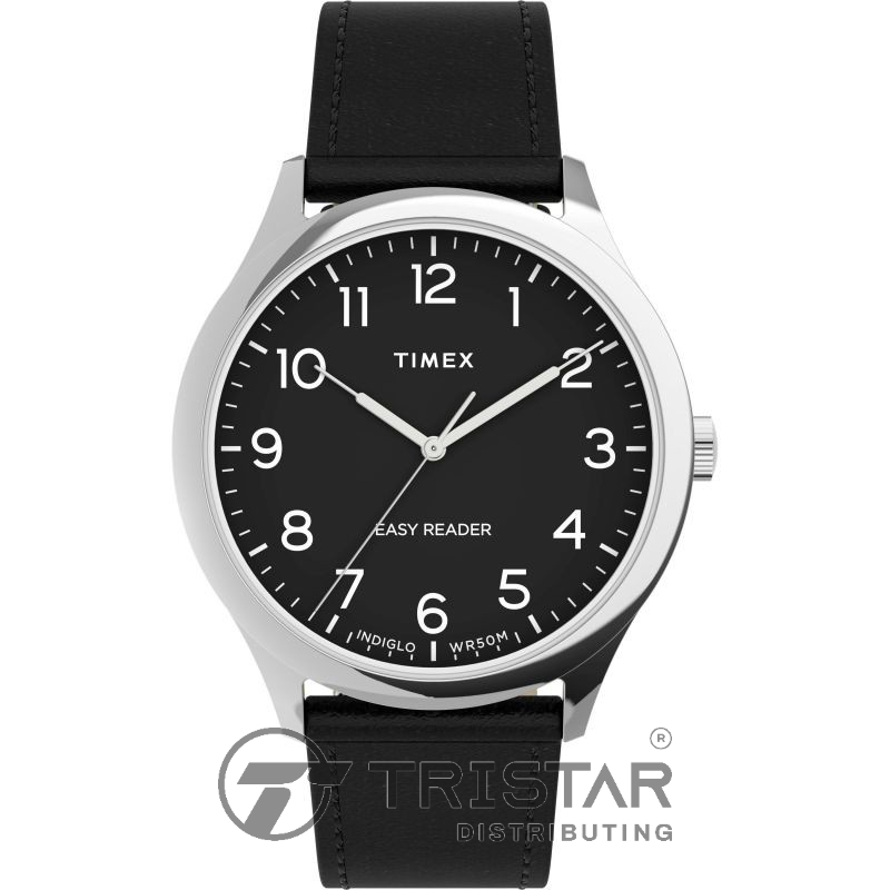 Đồng hồ Nam TIMEX Easy Reader Gen1 40mm TW2U22300 Dây Da - Chính Hãng