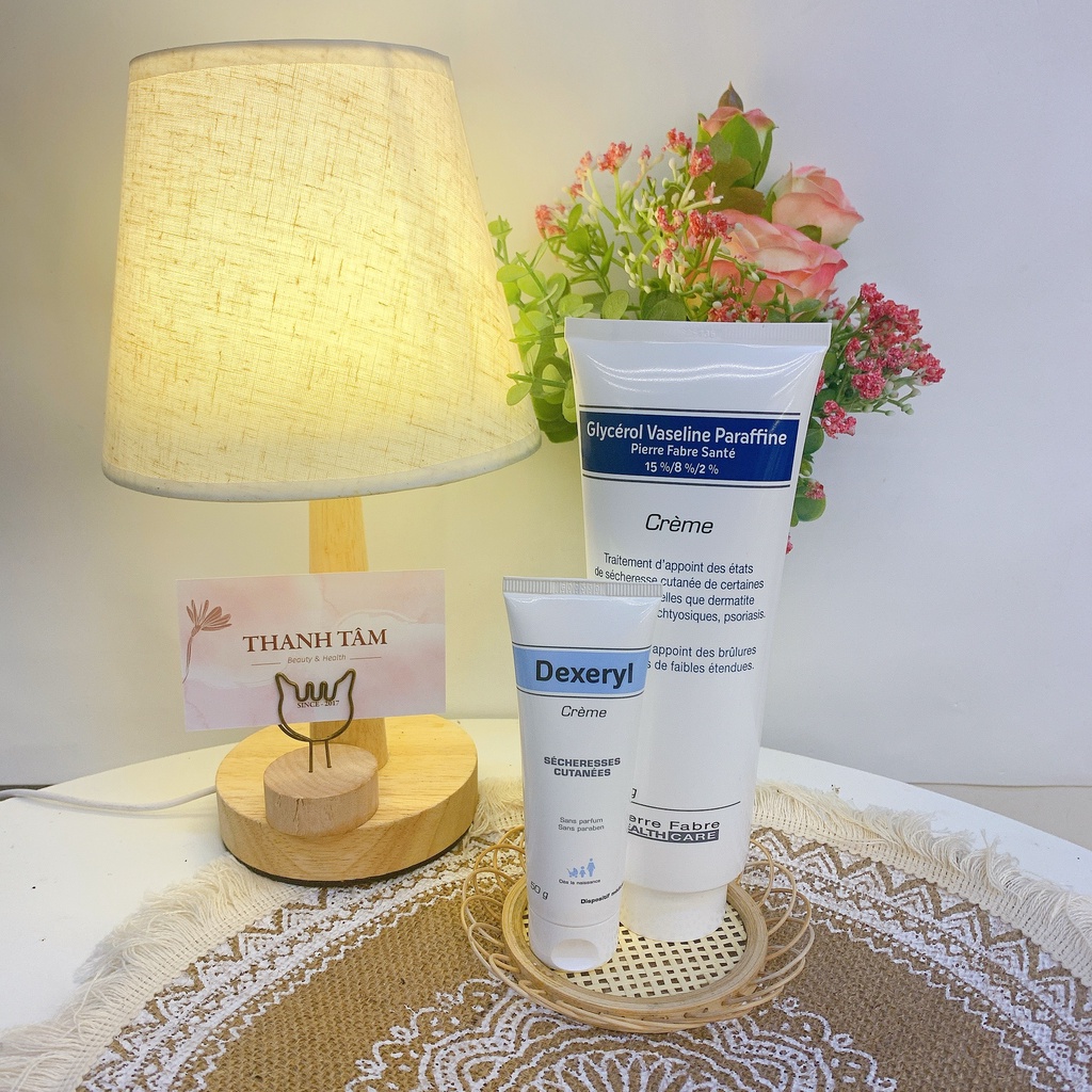 Kem nẻ Dexeryl Glycerol Vaseline Paraffine làm mềm da dưỡng ẩm của Pháp 250g