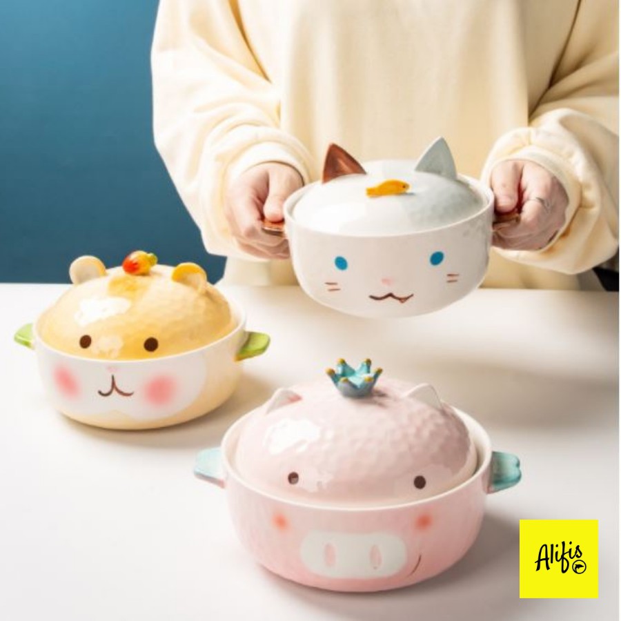 Bộ sưu tập tô sứ ăn mì ngộ nghĩnh