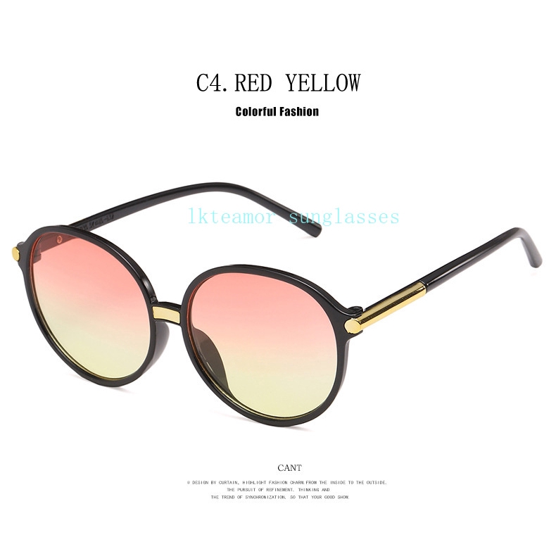 Kính Mát Hình Oval Phong Cách Retro Sành Điệu Cho Nam Và Nữ
