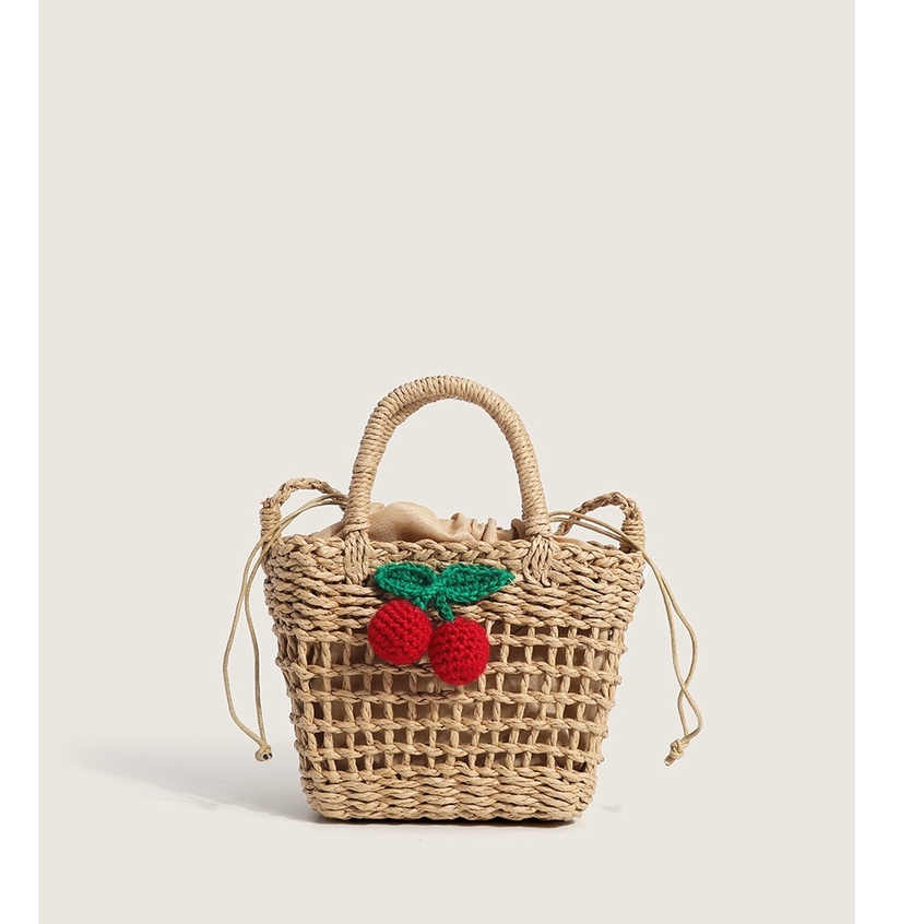 Túi cói Bằng Rơm Đan Thời Trang Mới Cho Nữ