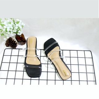Giày sandal nhựa đế bằng St 202 LA04