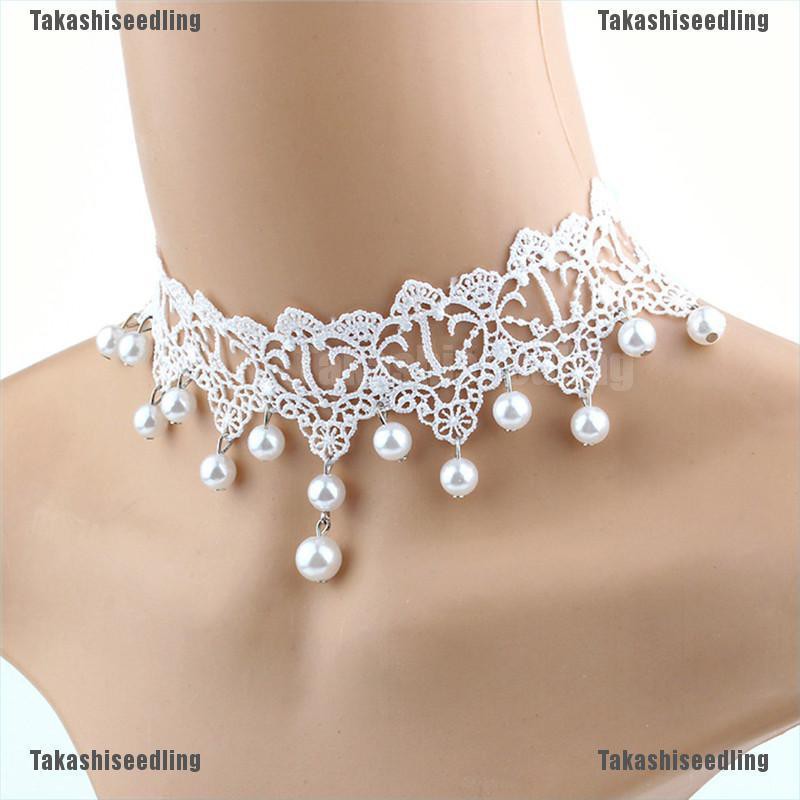 Choker Ren Đính Ngọc Trai Sáng Tạo