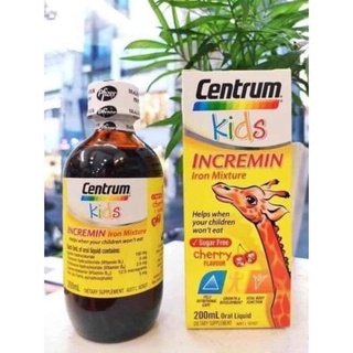 Siro ăn ngon Centrum kids cho trẻ từ 6 tháng tuổi, centrum kids cho trẻ biếng ăn