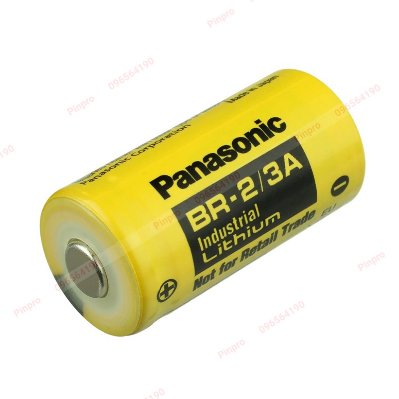 Pin Panasonic BR-2/3A 3V chính hãng 1 viên