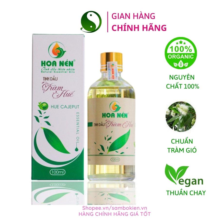 Tinh dầu tràm Huế Hoa Nén nguyên chất 50ml,100ml  .- LAVIKA Organic