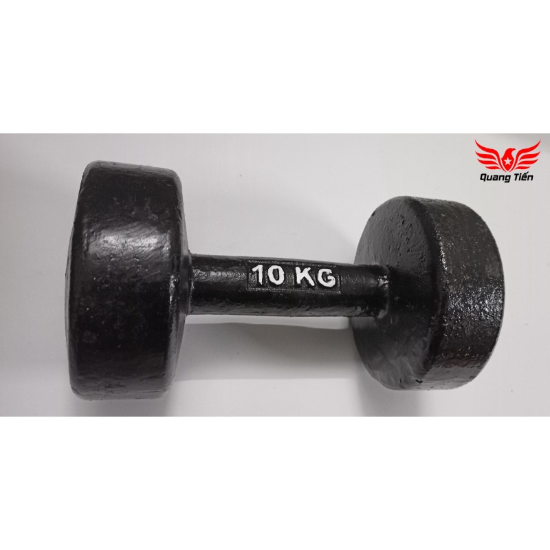 Tạ tay gang đúc loại đẹp 2022 10kg (giá 1 quả)