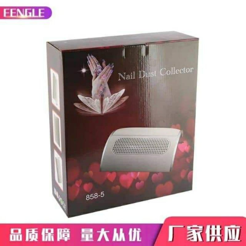 Máy hút bụi móng mã 858 máy hút bụi nail móng tay ngay. Máy hút 3 quạt công suất 40w