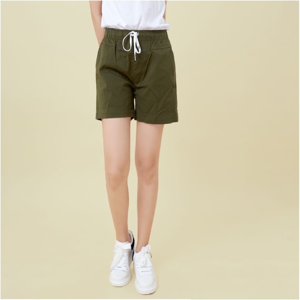 Quần kaki nữ lưng thun [Cỡ size 43-70kg] QJ64