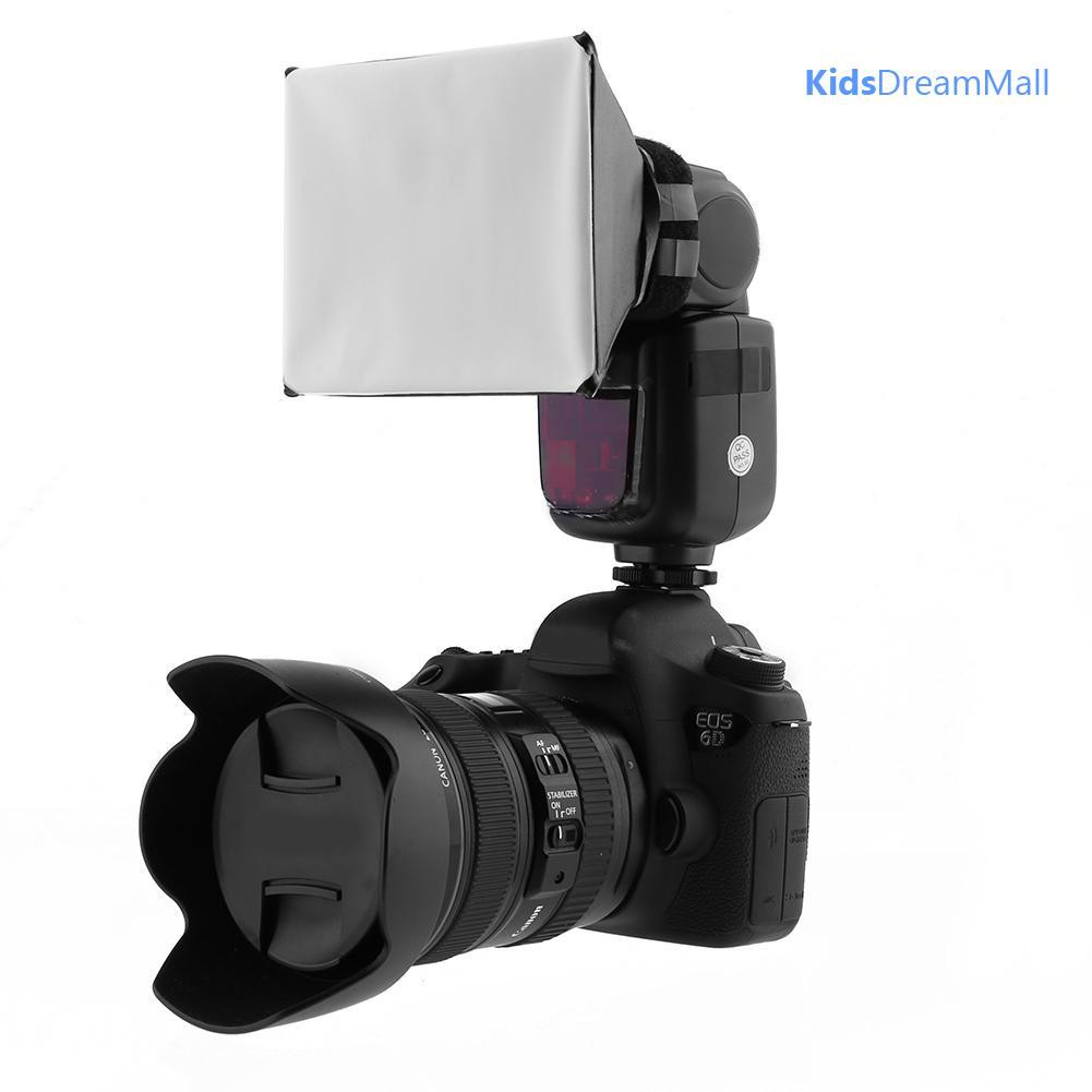 Hộp Tản Sáng Cho Đèn Flash Máy Ảnh Dslr 125x100mm