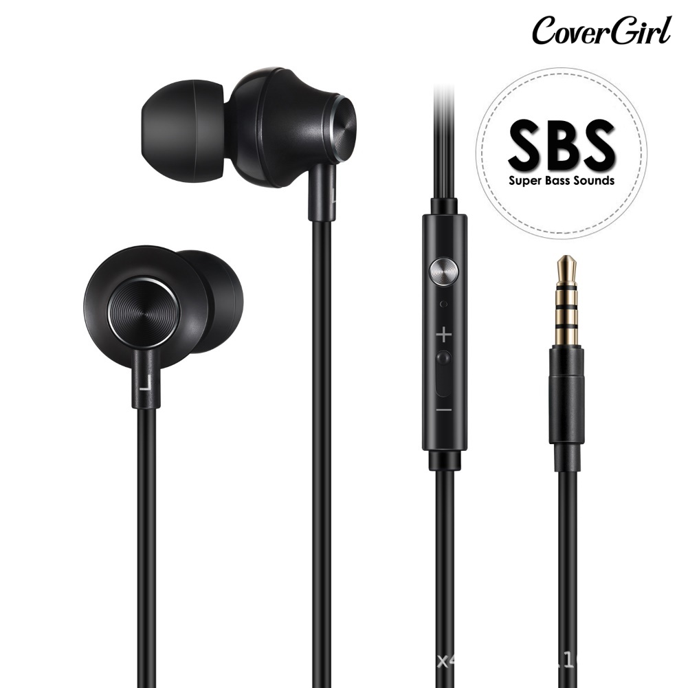 Tai Nghe Nhét Tai Có Dây 3.5mm Kèm Mic Cho Điện Thoại