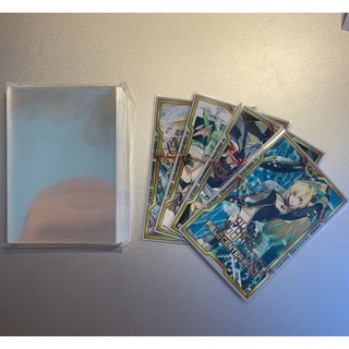 Sleeve] 100 chiếc bọc khít trong suốt cho thẻ Yugioh, Decade, thẻ idol và board game.