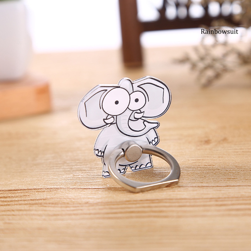 Nhẫn Móc Ngón Tay Giữ Điện Thoại Họa Tiết Hoạt Hình Đáng Yêu