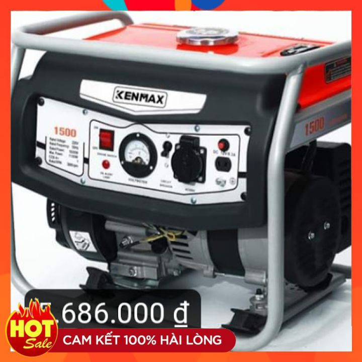 Máy Phát Điện Gia Đình KM1500PRO Công Suất 5000W