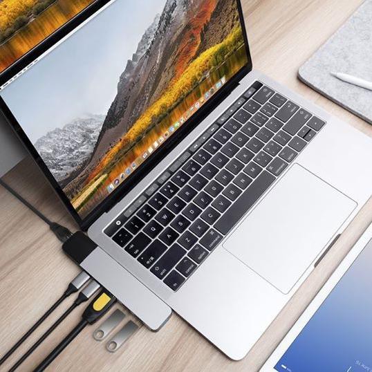 Cáp chuyển HyperDrive NET 6-in-2 Hub for USB-C MacBook Pro 2016 hàng chính hãng