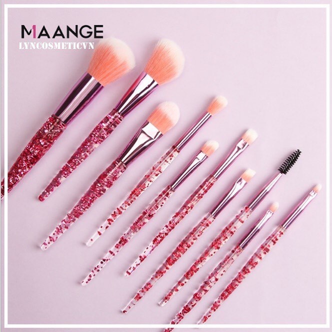 Set cọ kim tuyến Maange 10 cây