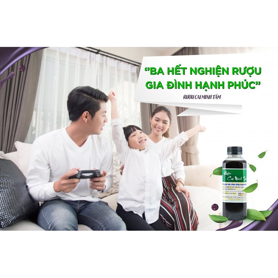 THẢO DƯỢC CAI RƯỢU MINH TÂM