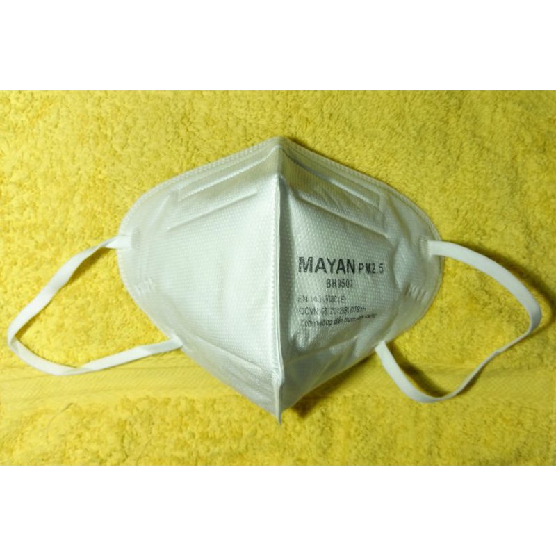Combo 1 túi 2 khẩu trang MAYAN BH 9501 N95 đạt tiêu chuẩn VN và Châu Âu.